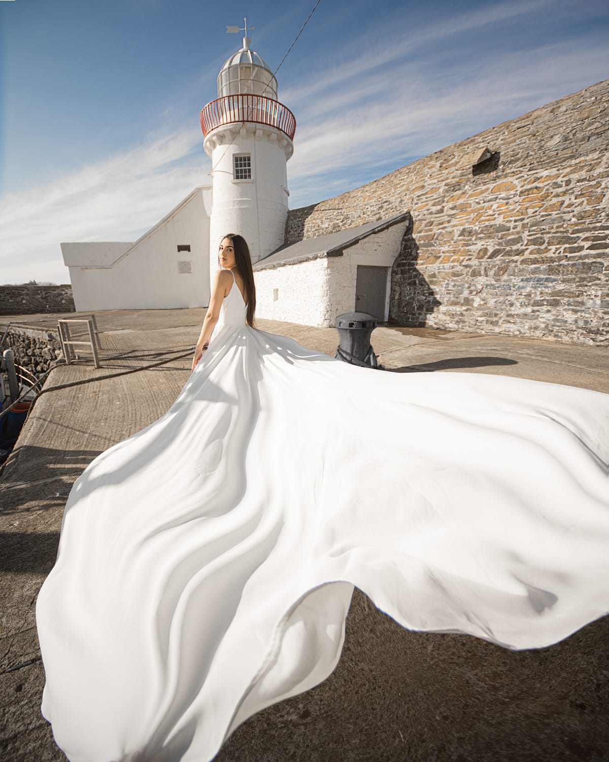 simple elegant wedding dress Dublin