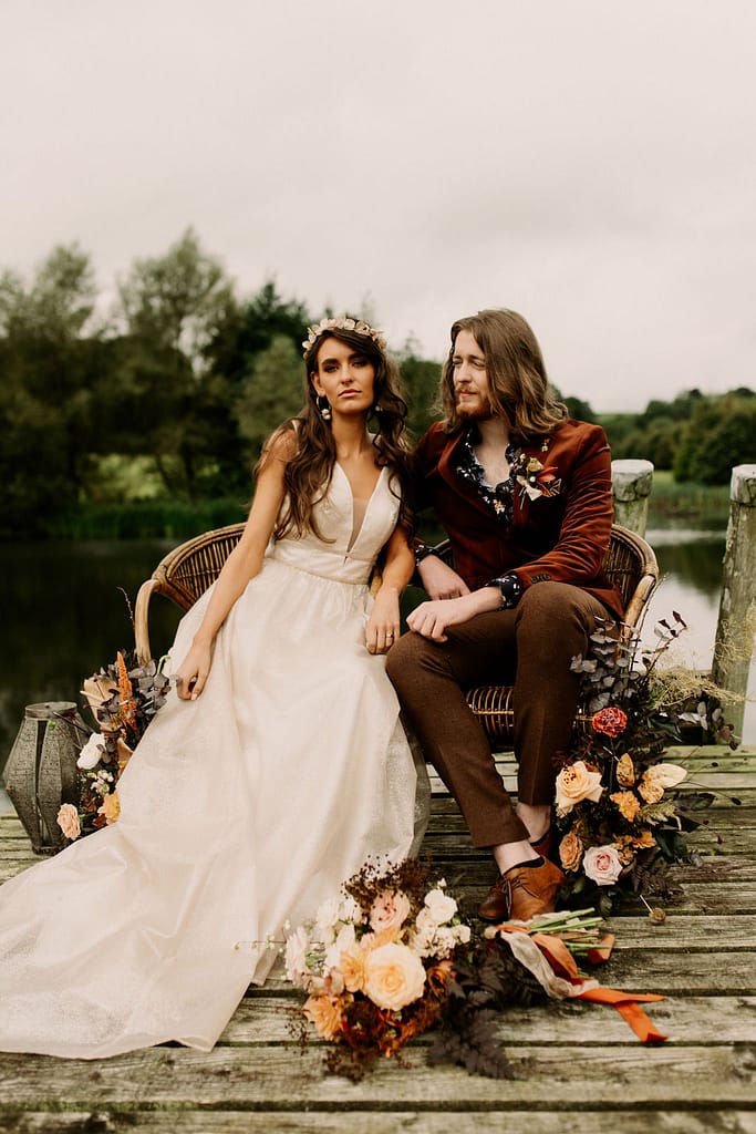 GOLD CHAMPAGNE WEDDING DRESS IRELAND