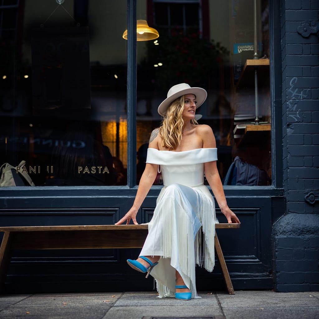 WEDDING TROUSERS AND SKIRT FOR BRIDE